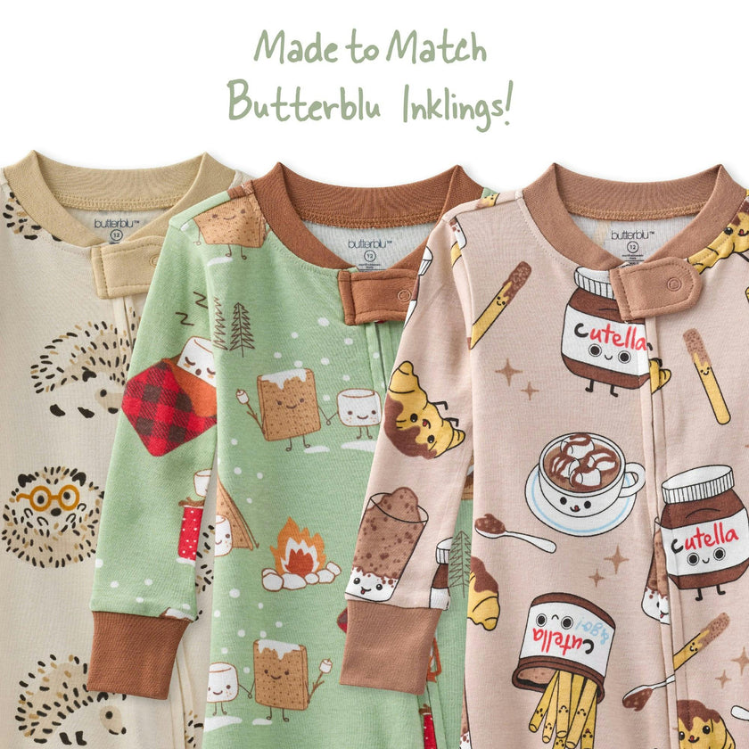 CRUZ Snug-fit Footed Baby Boys Pajamas