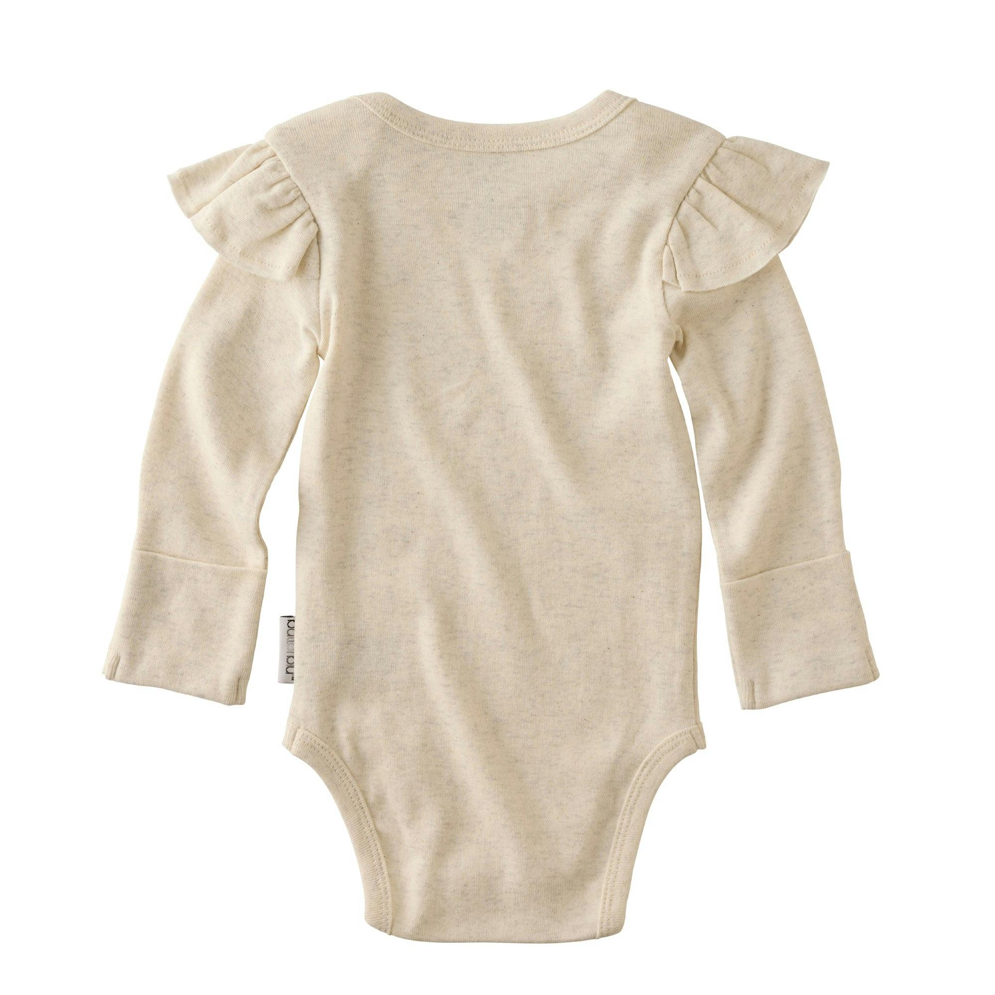 ASHLEY 5-Pack Long Sleeve Ruffle Bodysuits
