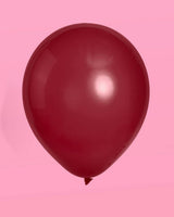 Burgundy + Pink Balloon Pack - 24 latex balloons
