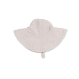 Solid Muslin French Oak - Wide Brim Sun Hat