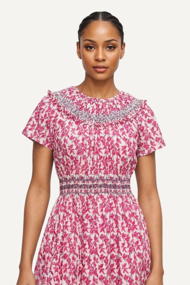 ALICE SMOCKED DRESS