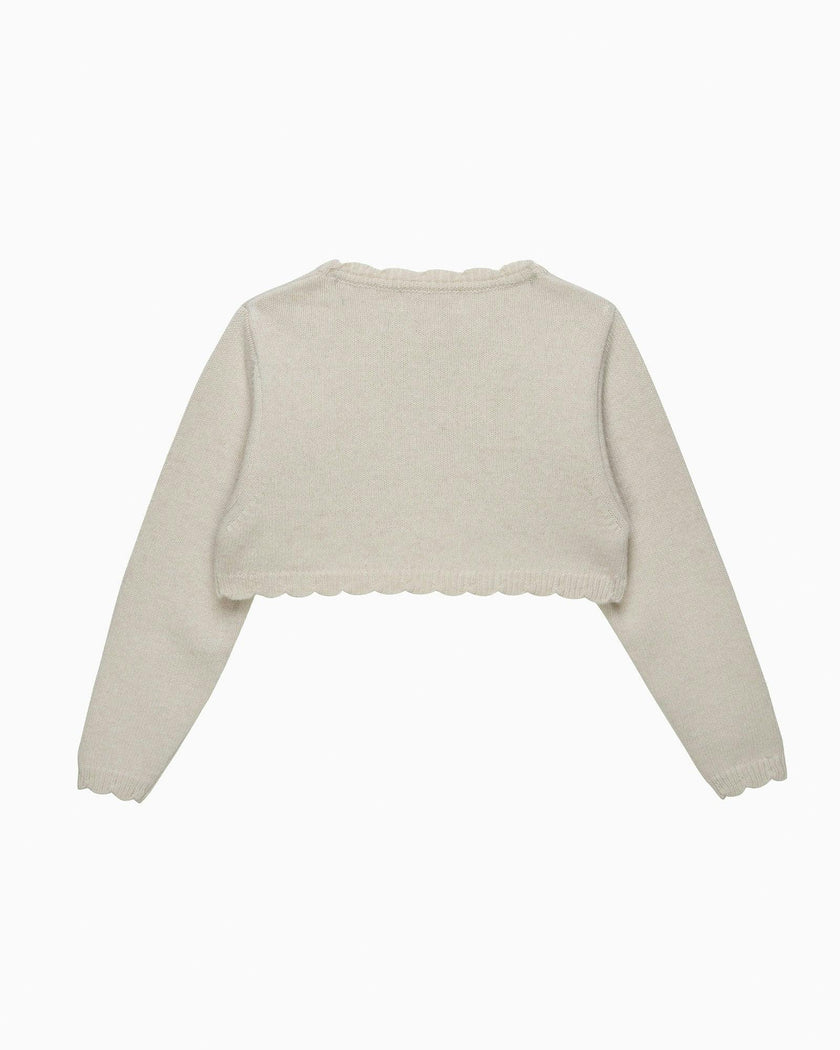 Maria Embroidered Bolero Cardigan