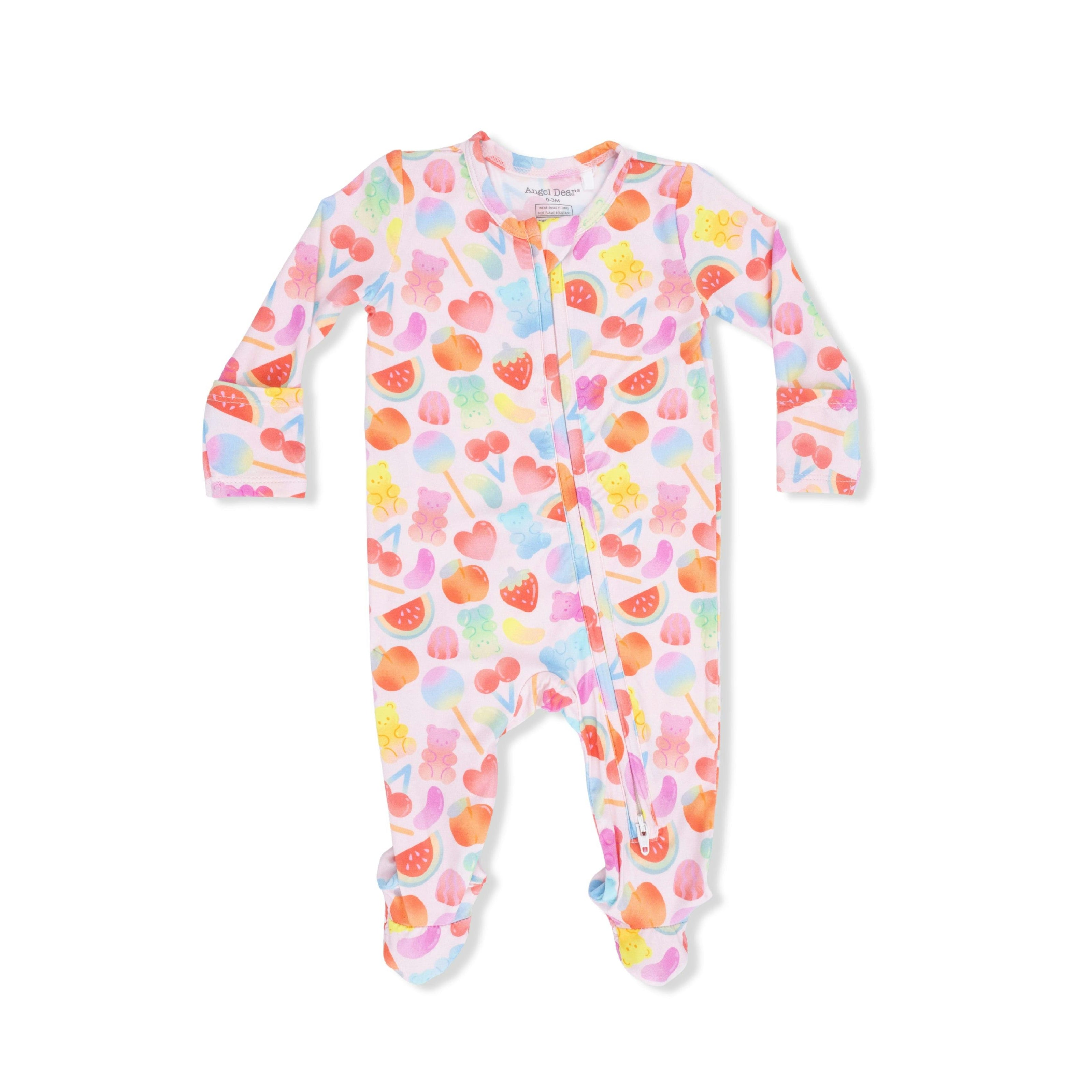 Gummy Bears - 2 Way Zipper Footie