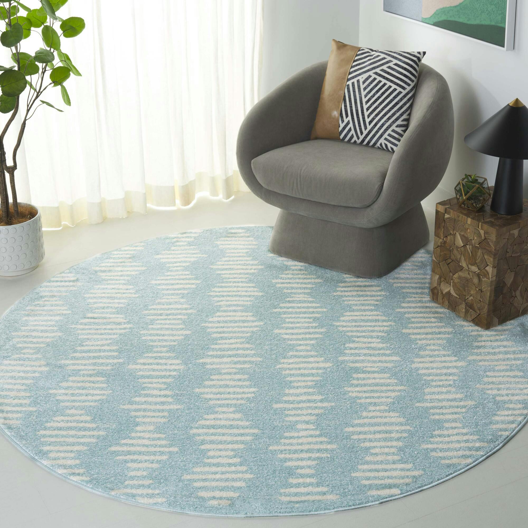 Tulum 644 Medium Round Rug