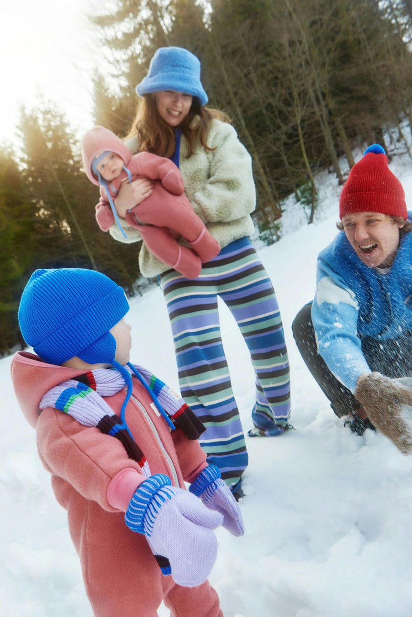 children's merino hat - cobalt
