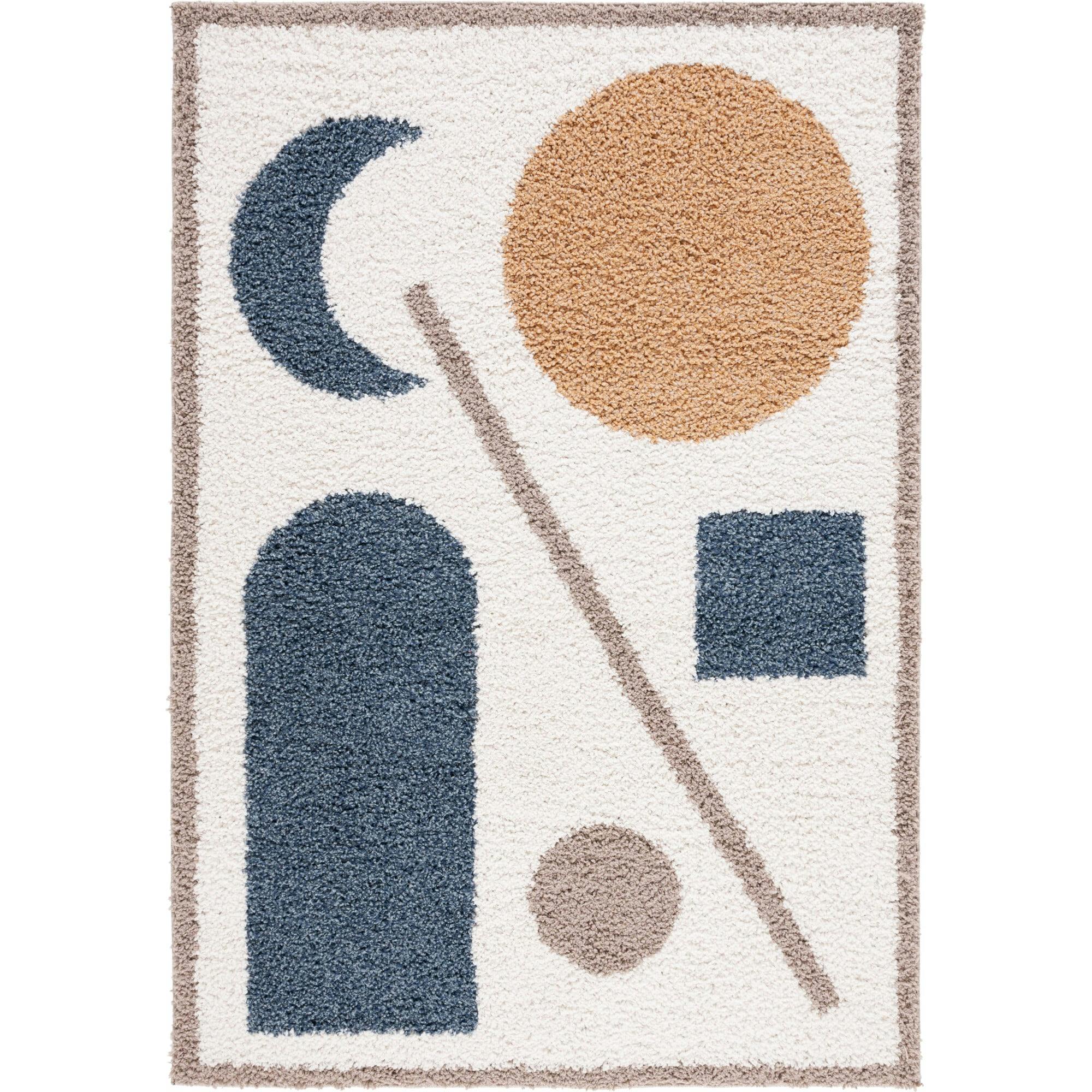 Calico 114 Medium Rectangle Shag