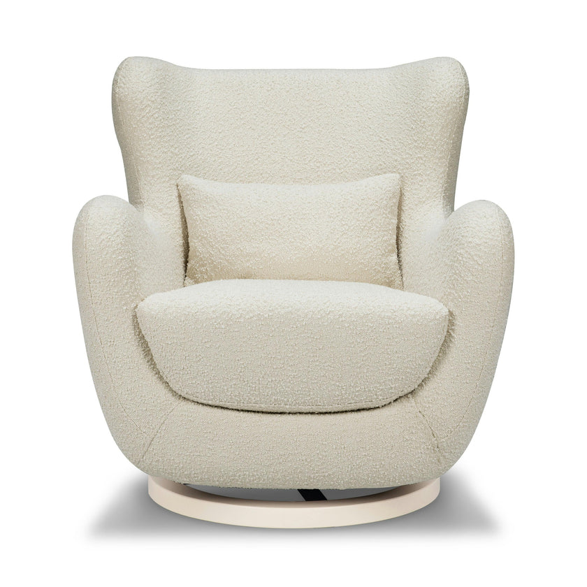 Nursery Works Solstice Swivel Glider in Boucle