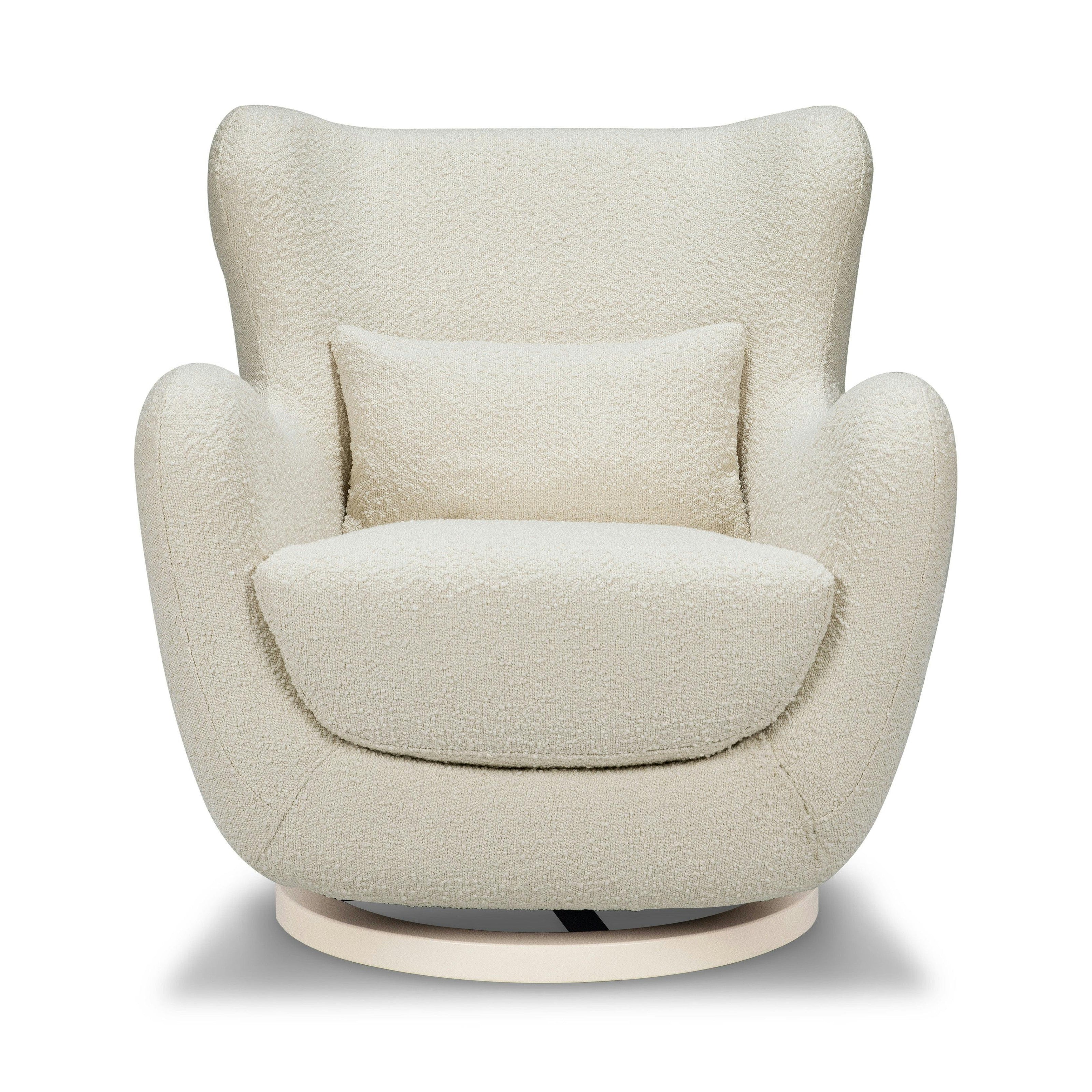 Nursery Works Solstice Swivel Glider in Boucle