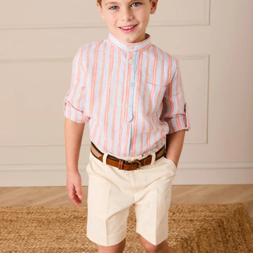 Tailored Shorts in Cream (4-8yrs)