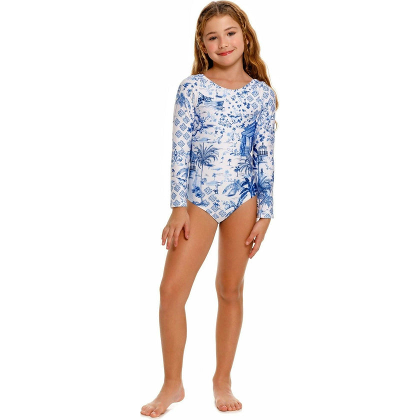 Honey Kids' One Piece Swimsuit, Multi