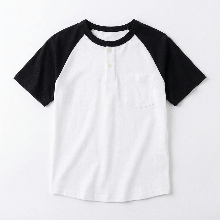 Basic Soft Cotton Henley