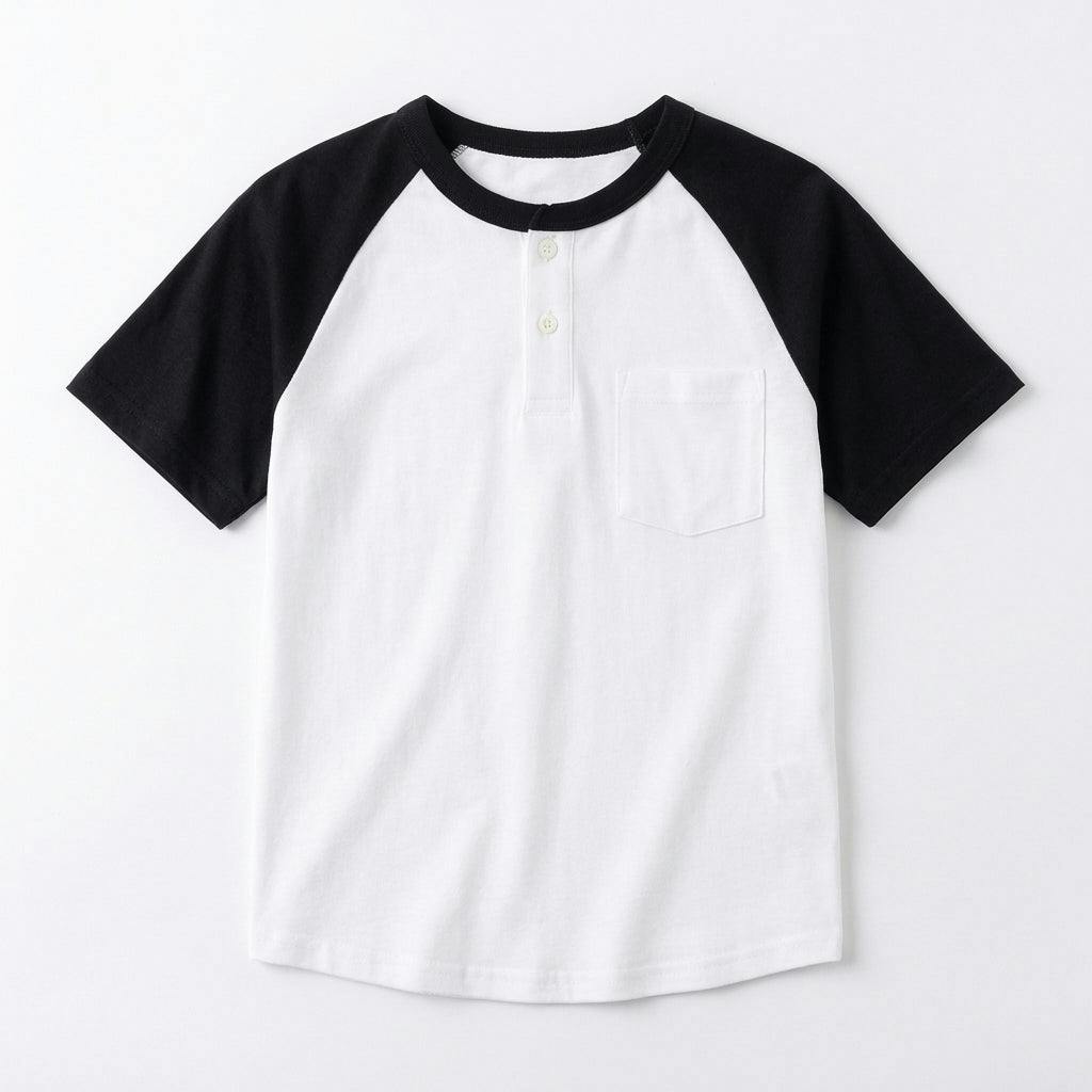 Basic Soft Cotton Henley