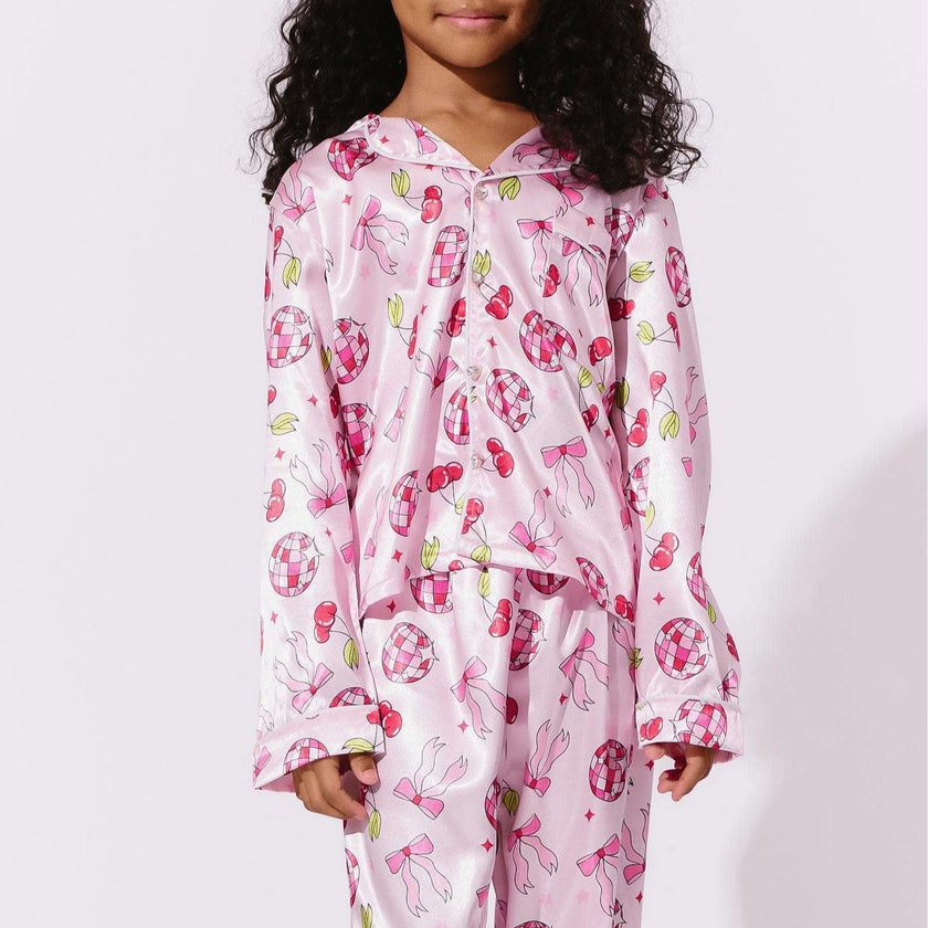 Pinky Disco Silk Set