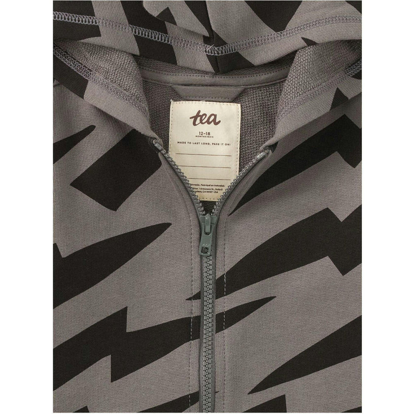 Spike Out Baby Hoodie, Grey