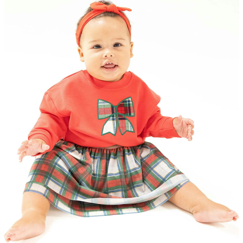 Holiday Plaid - Holiday Plaid Tutu Skirt