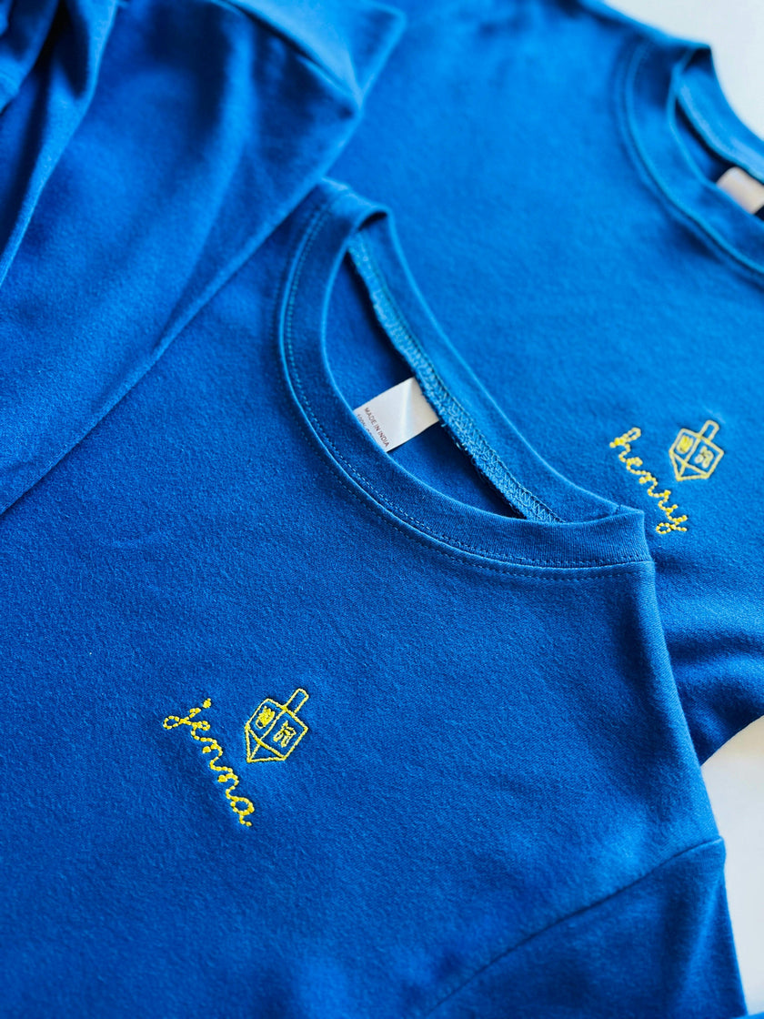 Dreidel Pajama Set, Personalized