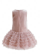 Pink Sequin & Tulle Party Dress