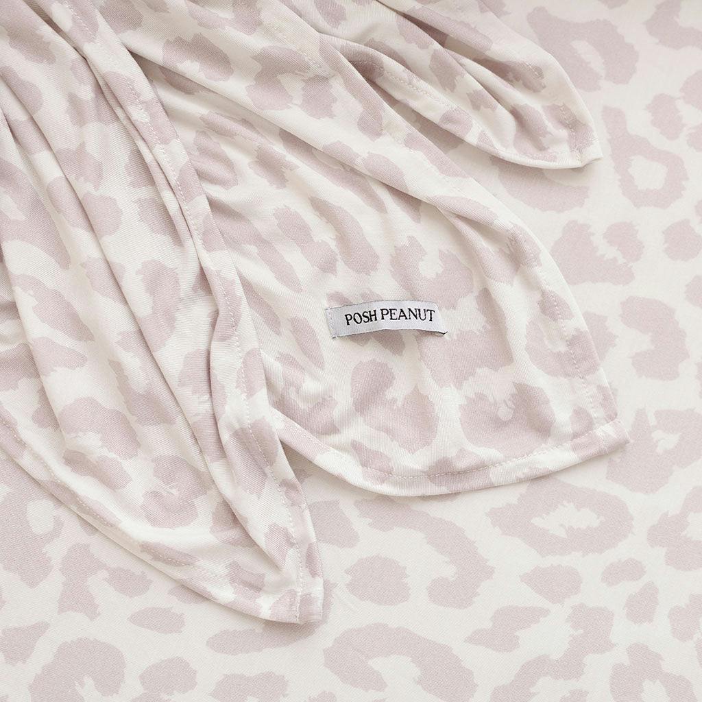 Laurel Leopard Swaddle Headband Set