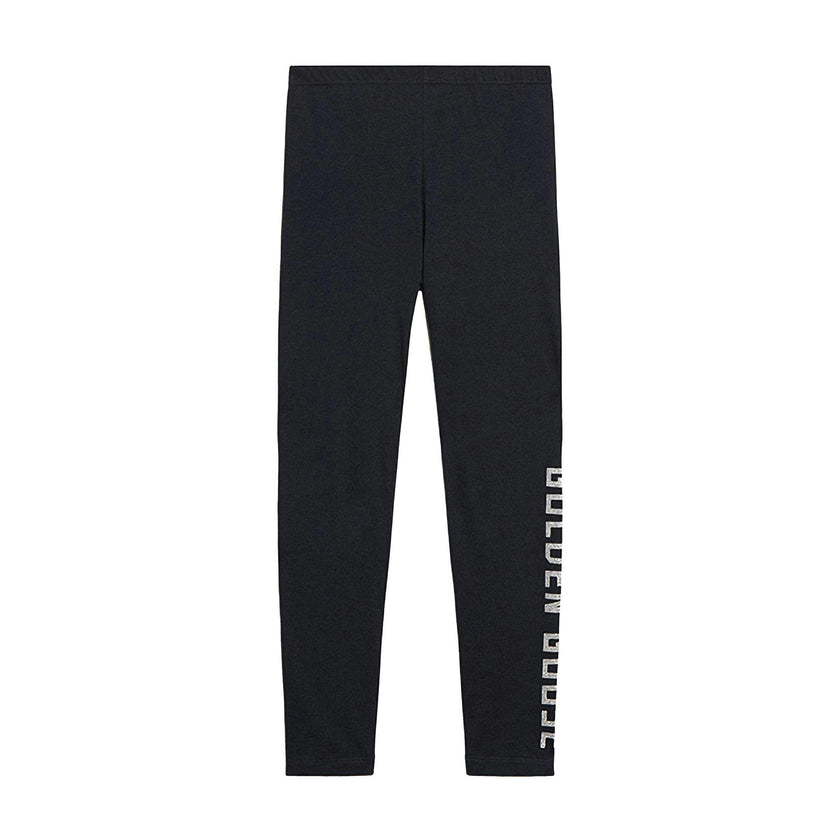 Black Logo Leggings