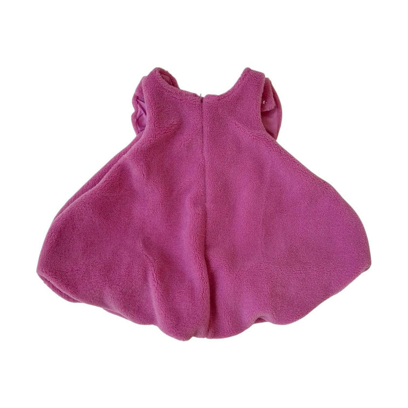 Big Bow Teddy Fleece Dress