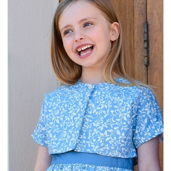 Bloomsbury Dress & Bolero Set - Periwinkle Blue