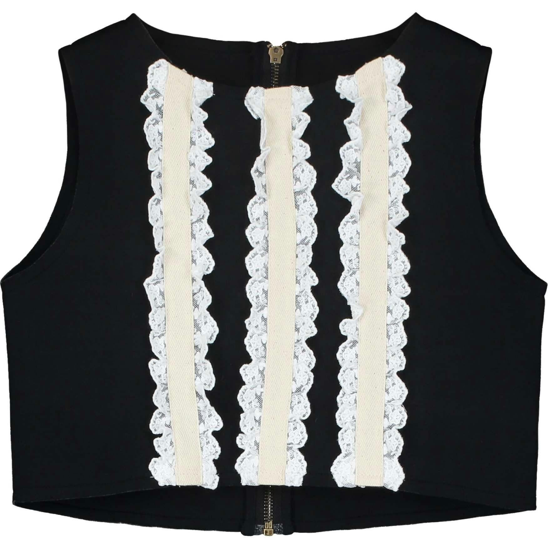 Neoprene Lace Top