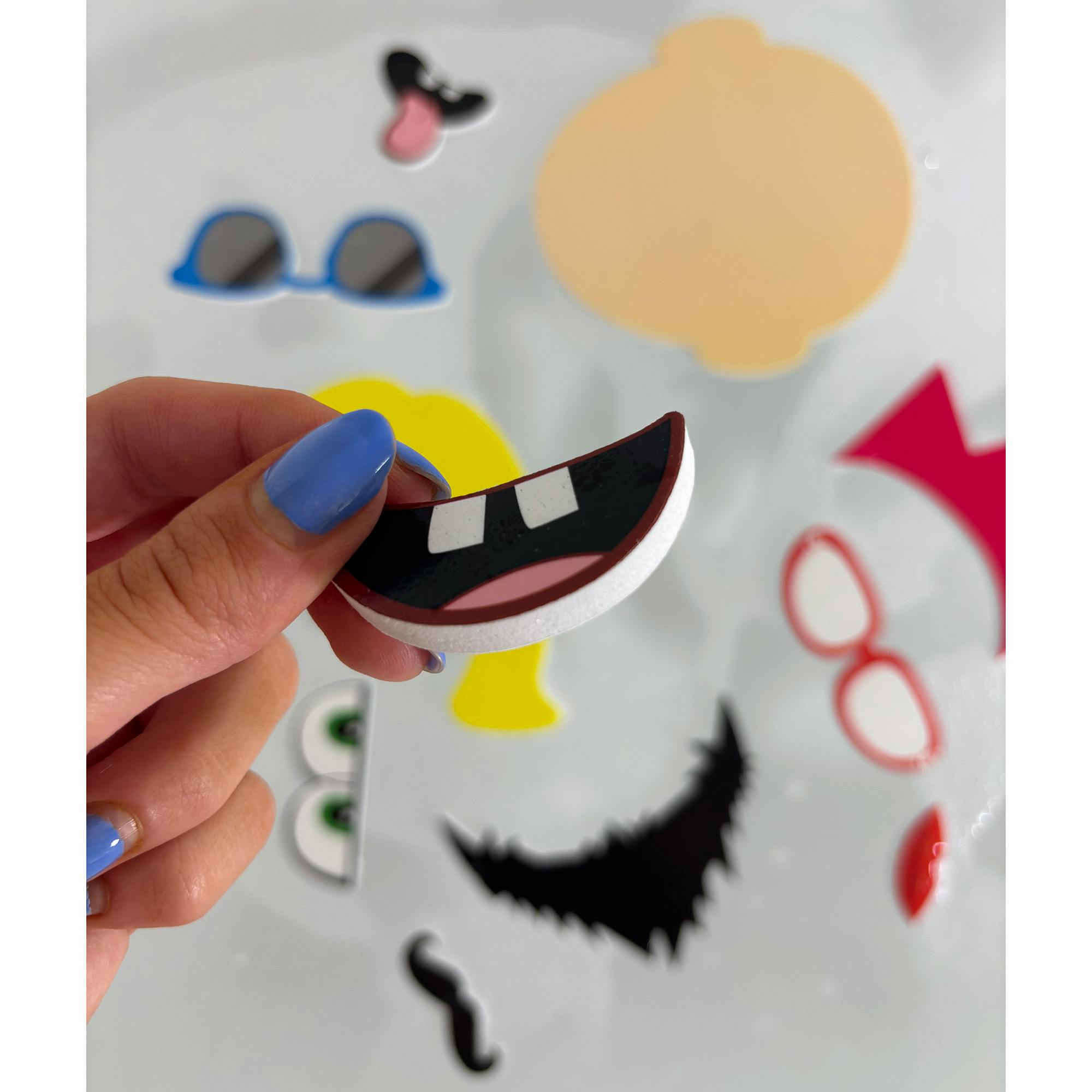 Bath Time: Book & Stickers - Funny Faces