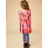 Ruffle Shoulder Ballet Dress