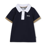 Navy Short Sleeve Polo Shirt