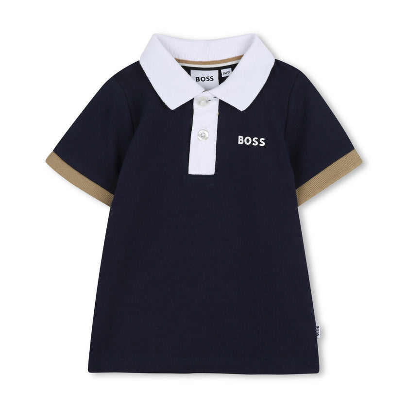 Navy Short Sleeve Polo Shirt