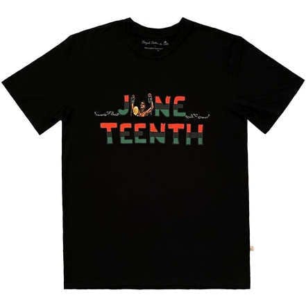 Men's Bamboo Juneteenth T-Shirt, Black