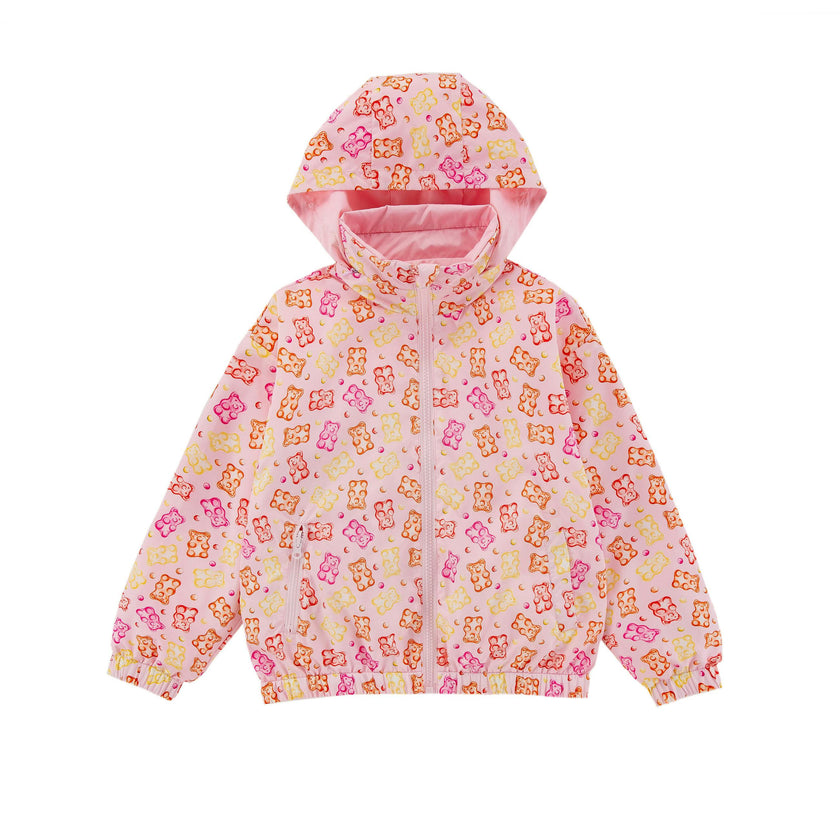 Max Reversible Rain Jacket Windbreaker, Gummy Bear