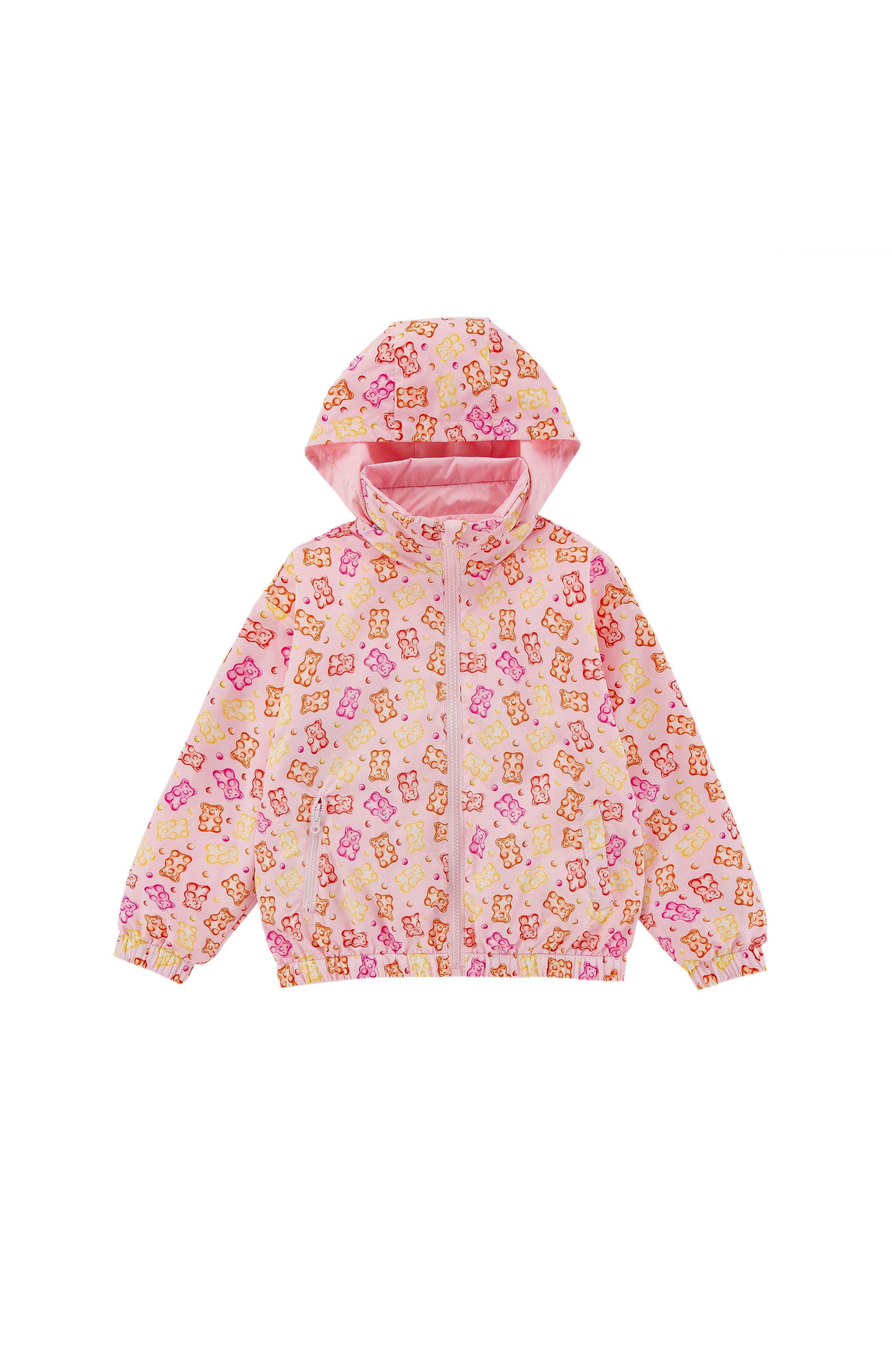 Max Reversible Rain Jacket Windbreaker, Gummy Bear