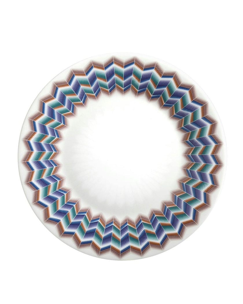 ZIG ZAG JARRIS 148 Set 2 Pcs. Dessert Plate - Ø 21,5 Cm