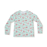 Golfing Santa and Elves - Adult Long Sleeve Top