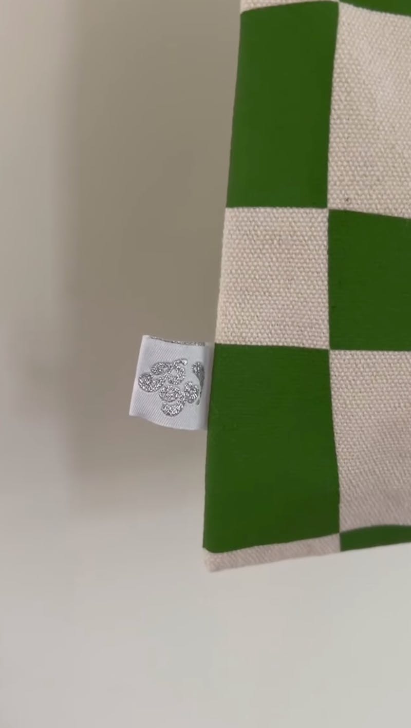 Little Chef Checkered Mini Tote