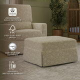 Namesake Morris & Co. x Namesake Crawford Gliding Ottoman