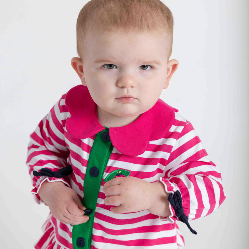 Stripe Knit Longall With
