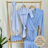 Mommy Robe - Solid Dusty Blue