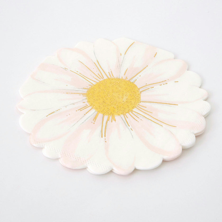 Set of 16 Wild Daisy Napkins