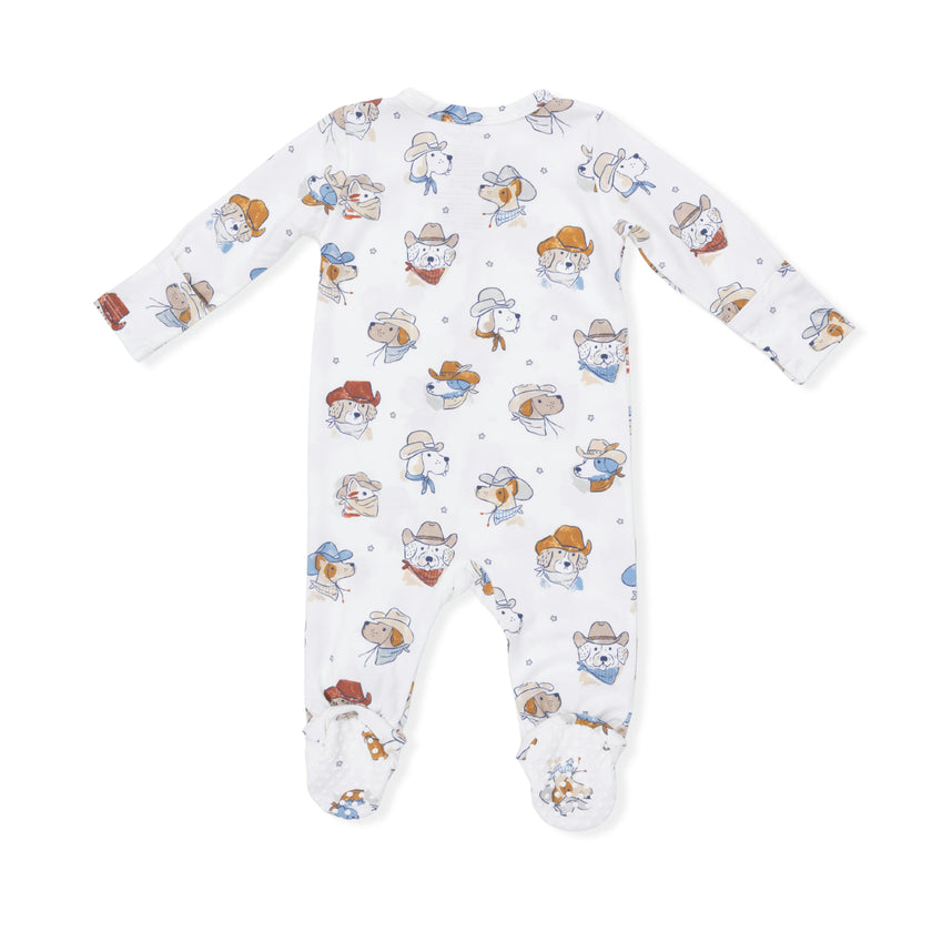Cowdogs - 2 Way Zipper Footie