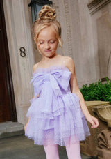 Dream Bow Mini Tulle Dress