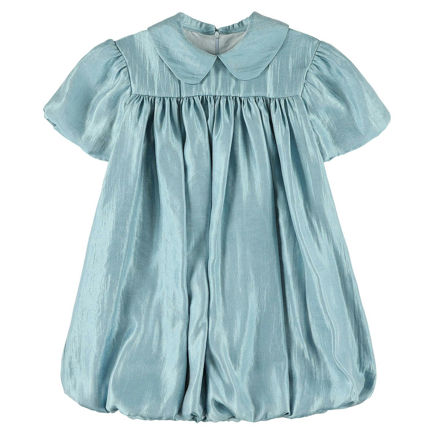 CAROLINE BOSMANS Glaze Sweet Collar Dress - Sky Blue
