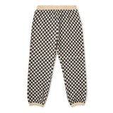 Organic Tee & Pant Slouch Set - Midnight Check