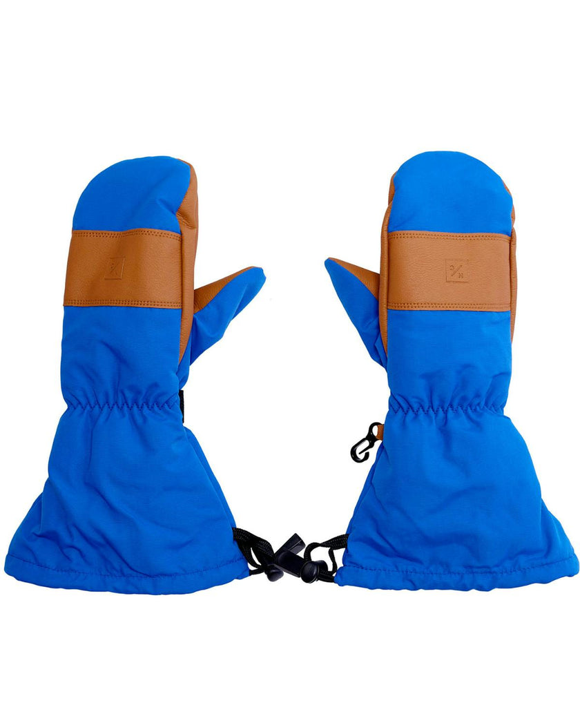 Kids Waterproof Mitten in Varsity Blue