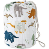 Cotton Muslin Quilted Throw - Dino Friends