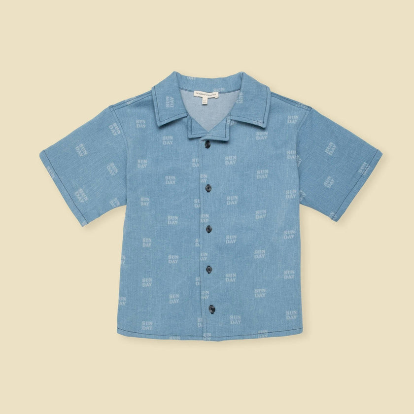 Bowling Shirt in Denim