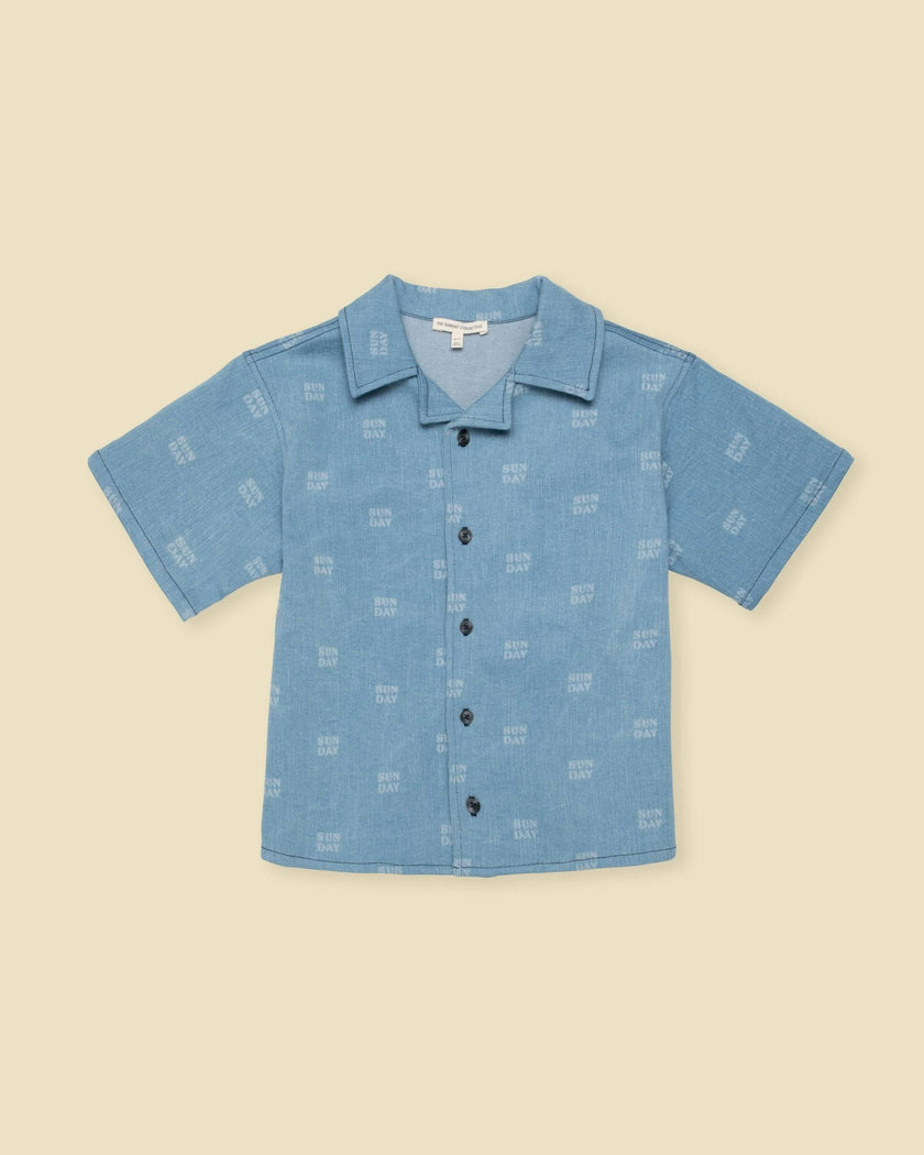 Bowling Shirt in Denim