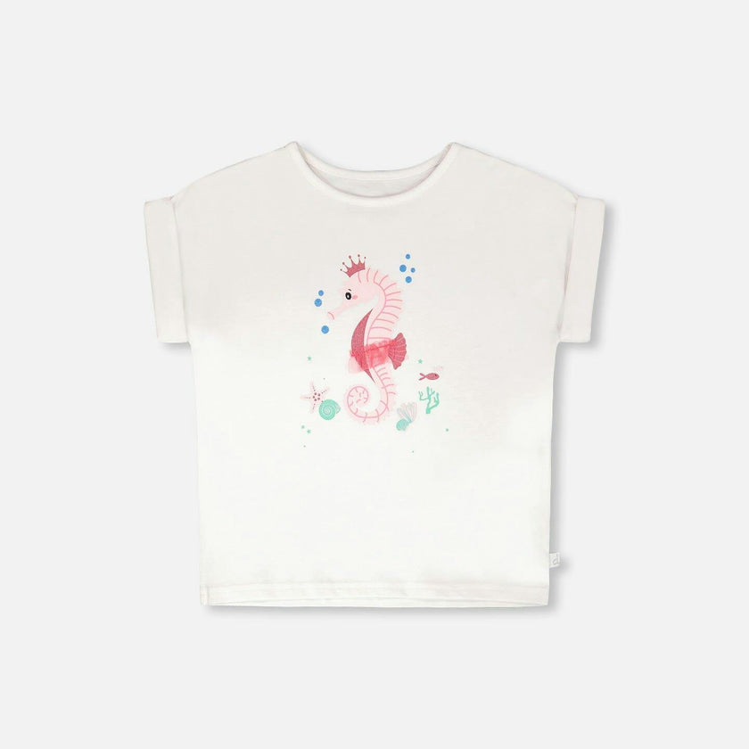Organic Cotton Jersey T-Shirt White