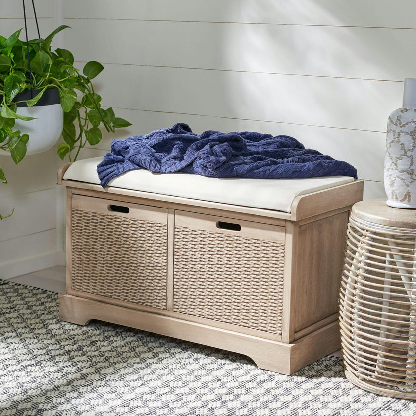 Landers 2-Drawer/Cushion Storage Bench